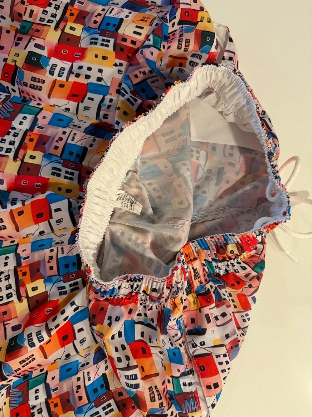 Kids Multi-Color Printed Swim Shorts